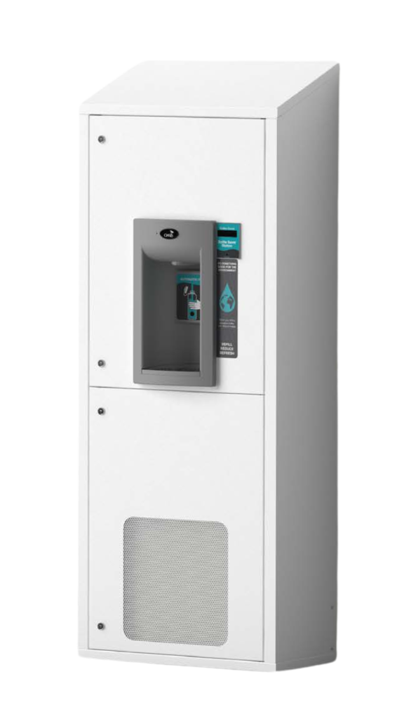 Floor Standing - Against Wall Bottle Filler (90-4)