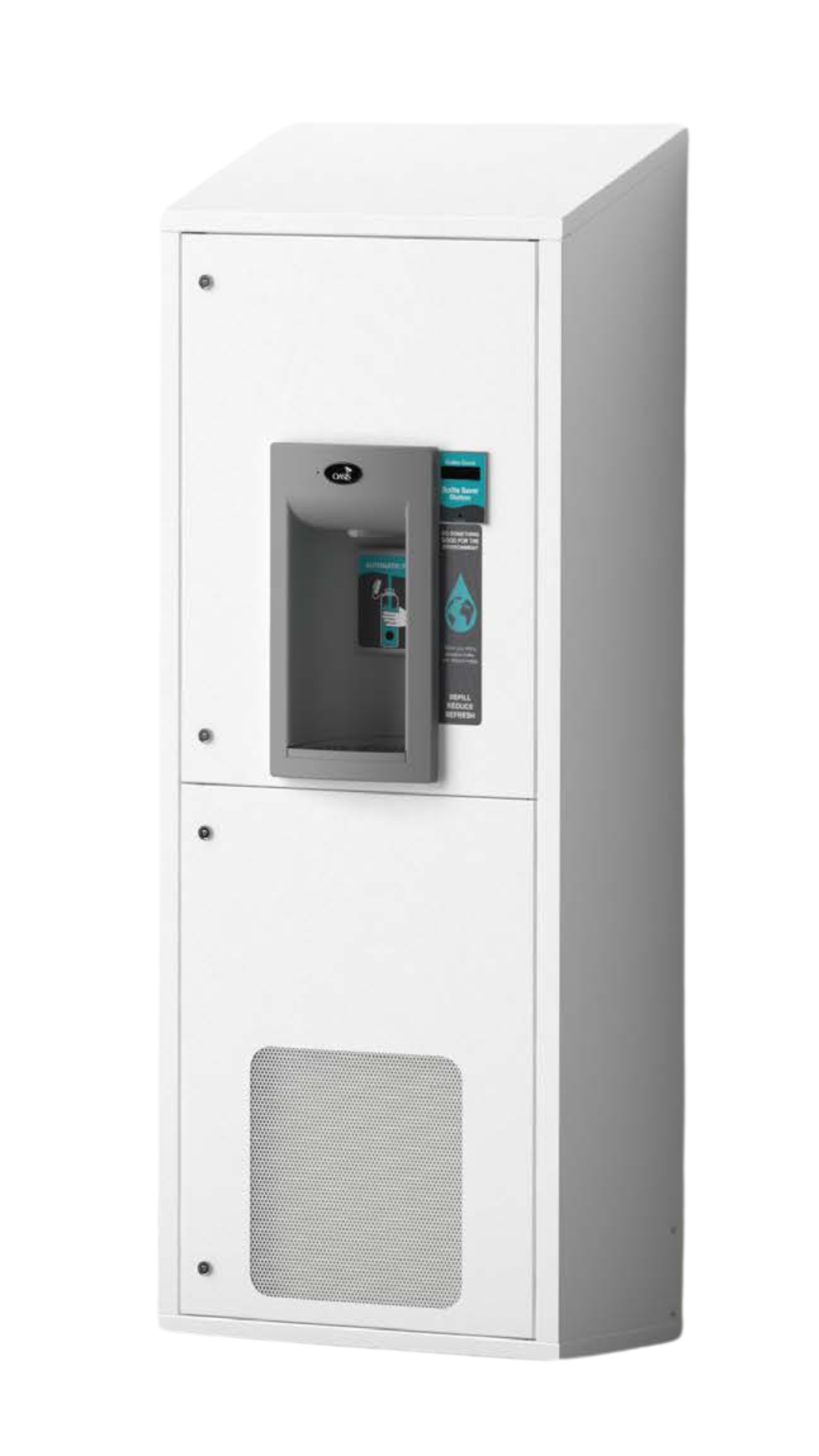 Floor Standing - Against Wall Bottle Filler (90-4)